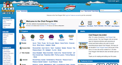 Desktop Screenshot of clubpenguinwiki.info